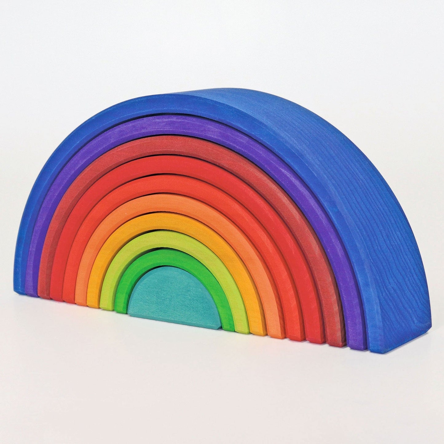 Grimm's Counting Rainbow Wooden Play Set