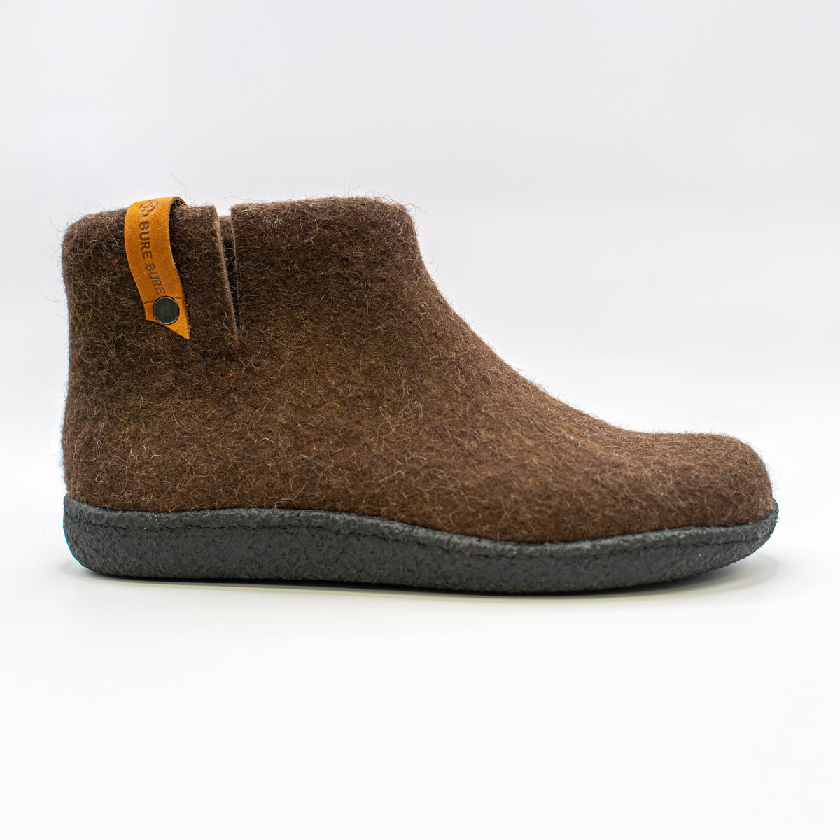 Men's Brown WOOBOOTS Felted Wool Boots