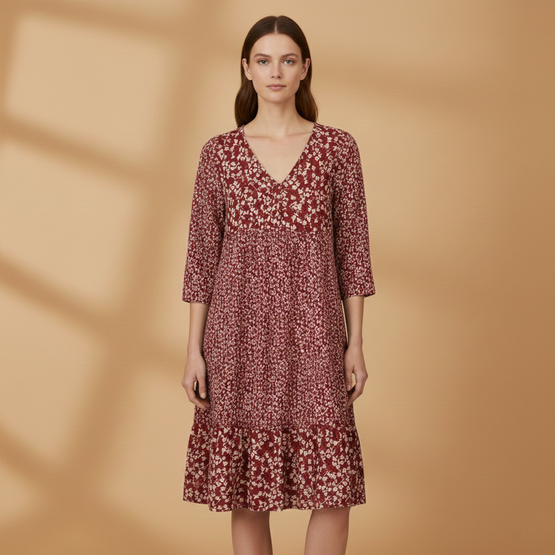 Day-to-Evening Dress Classic Silhouette for Women