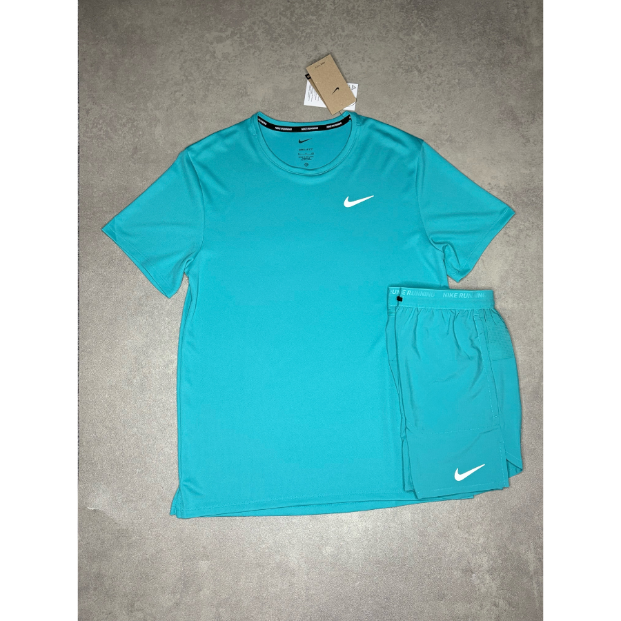 Nike UV Miler Short Set - Dusty Cactus
