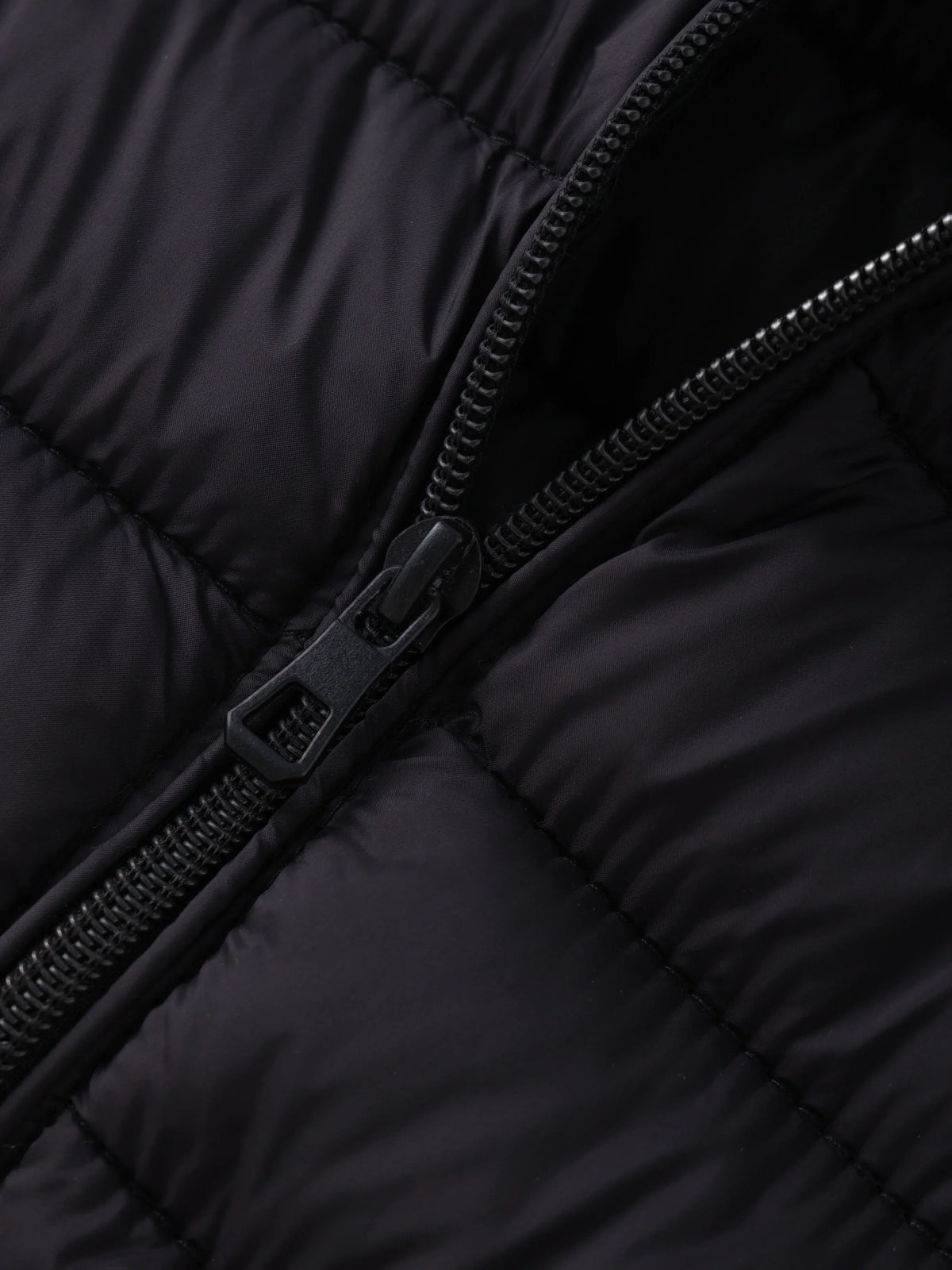 Women's Puffer Jacket | Stand Collar Lightweight Zip Front