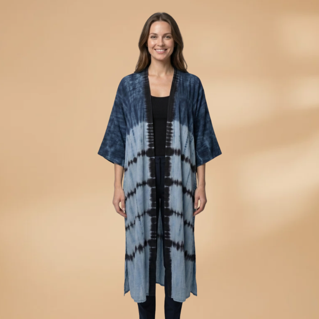 Beach Dress V-Neckline and Loose Skirt for Women