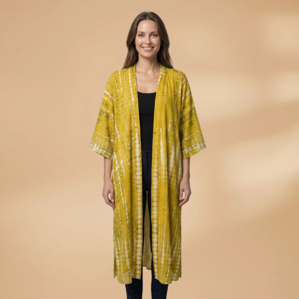 Beach Dress V-Neckline and Loose Skirt for Women