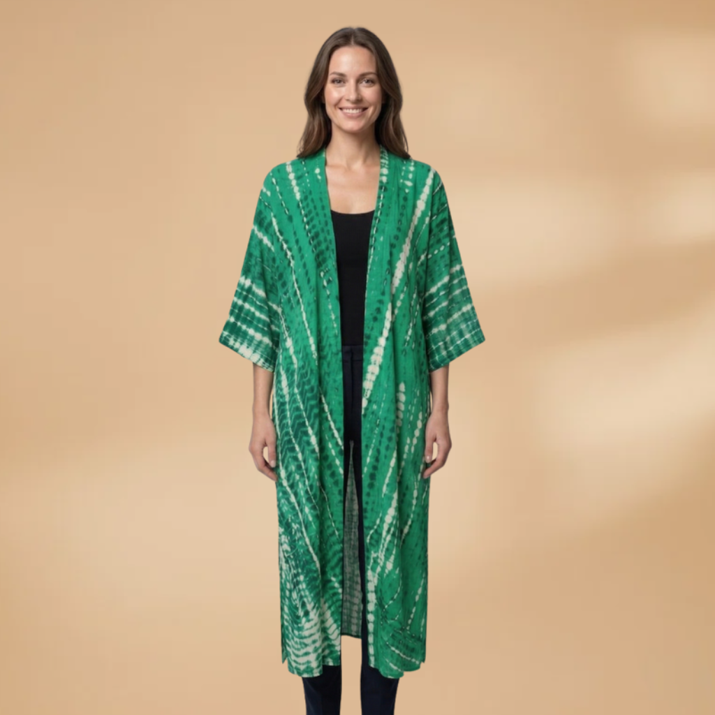 Beach Dress V-Neckline and Loose Skirt for Women