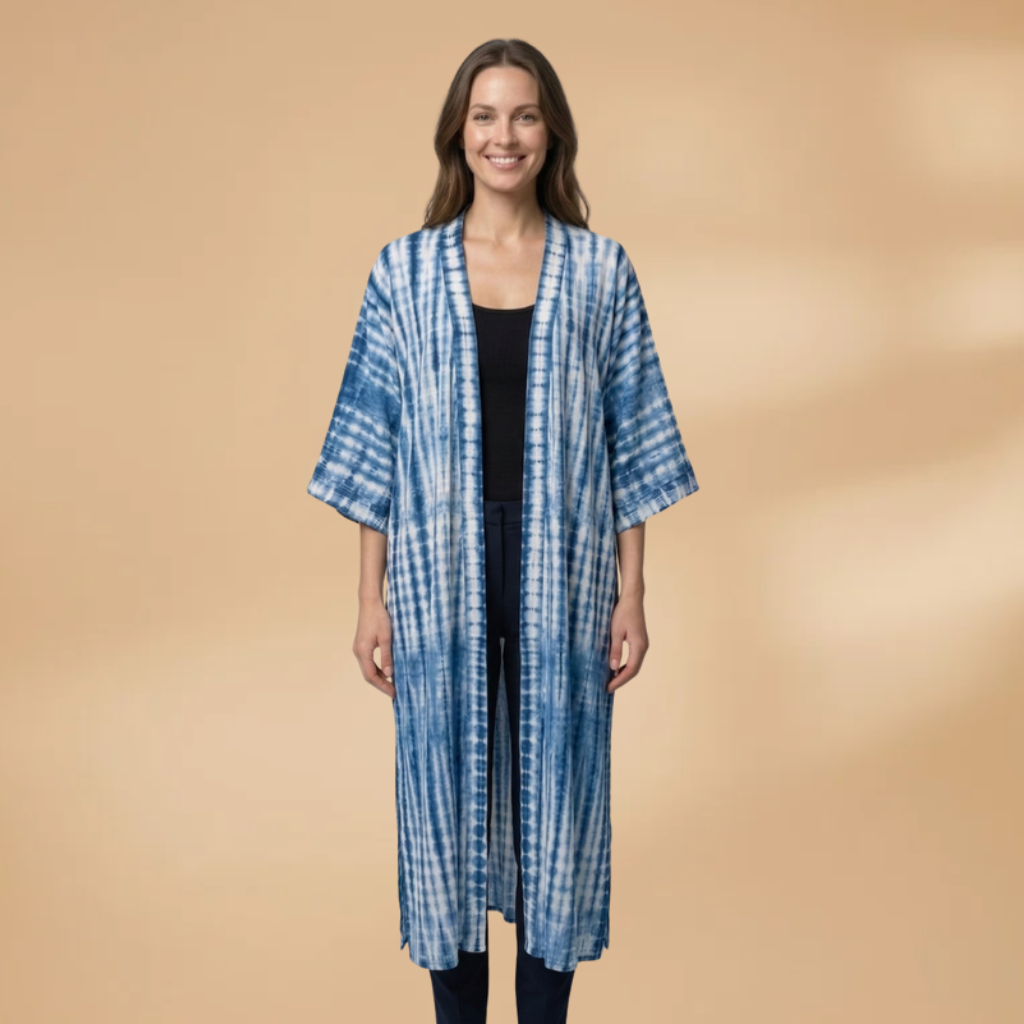 Beach Dress V-Neckline and Loose Skirt for Women