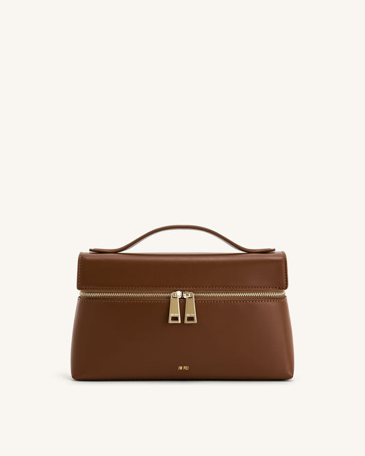 Optew Thea Top Handle Bag - Brown