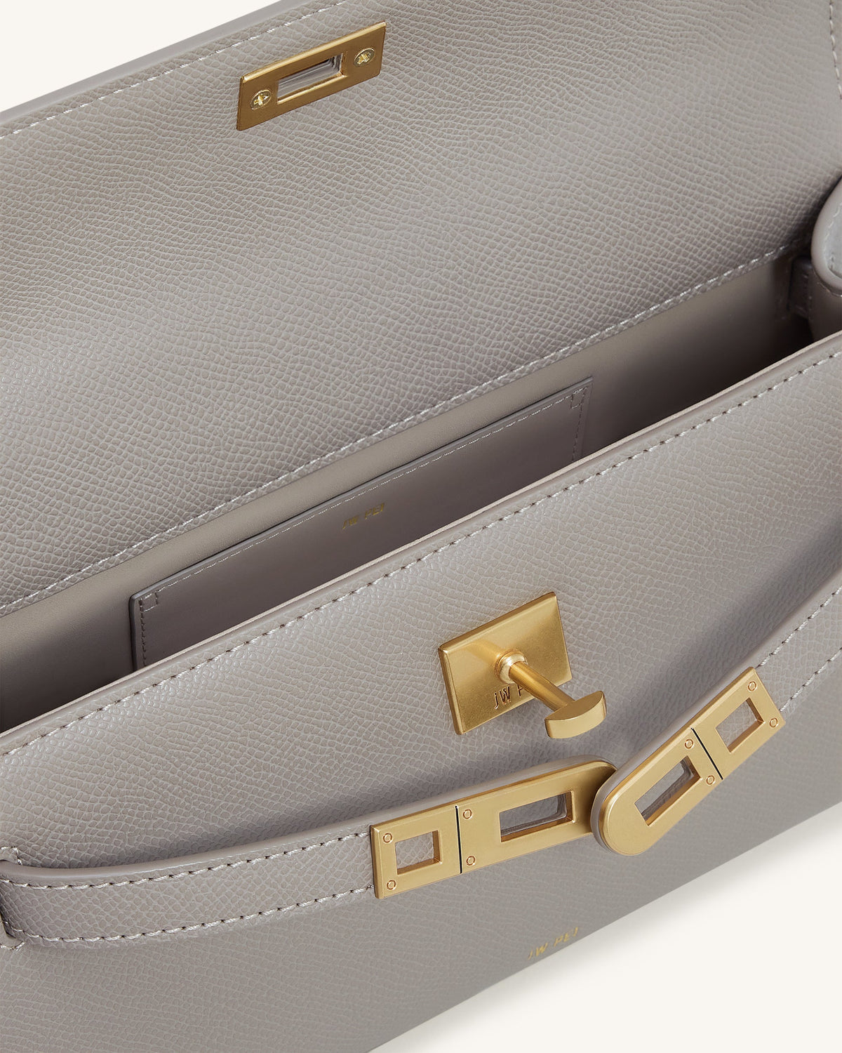 Optew Noor Top Handle Bag - Elephant Gray