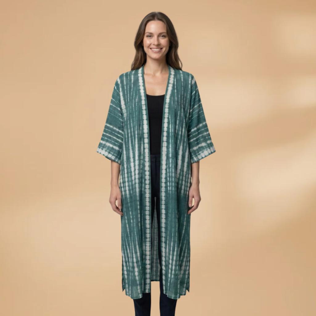 Beach Dress V-Neckline and Loose Skirt for Women