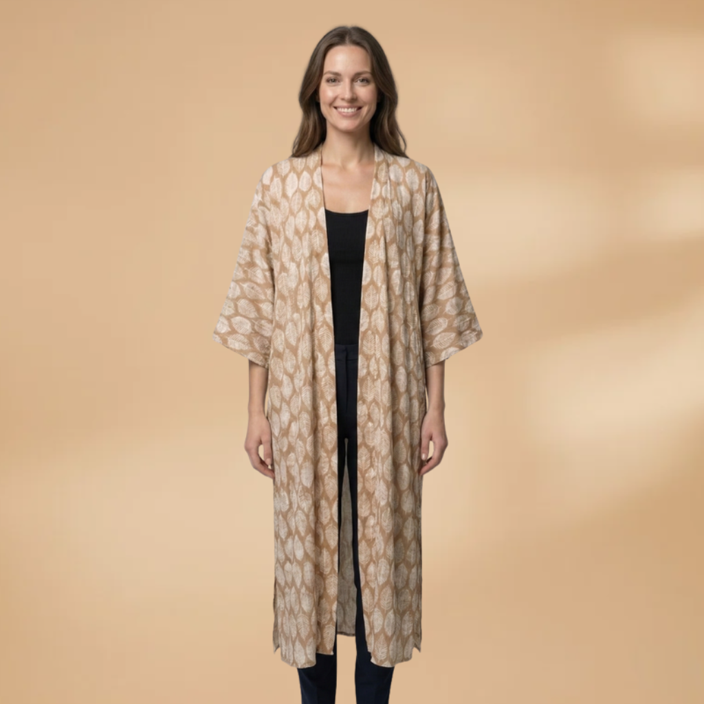 Beach Dress V-Neckline and Loose Skirt for Women