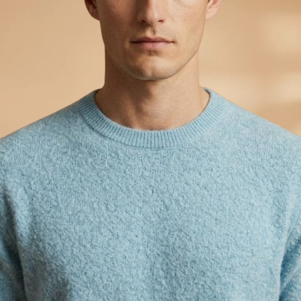 Cashmere T-Shirt Lightweight Design and Tailored Fit for Men