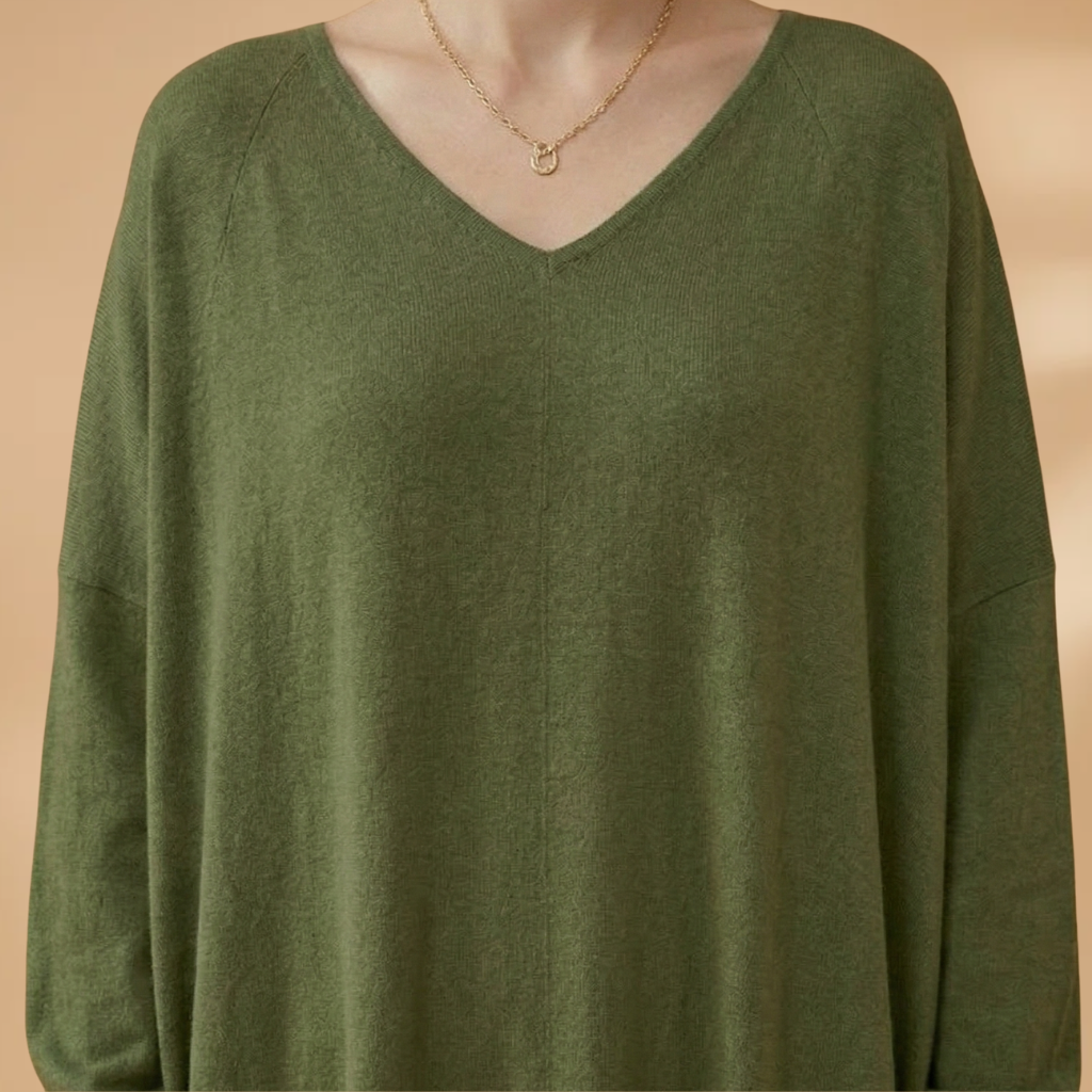 Dress Round Neckline and Short Sleeves for Women