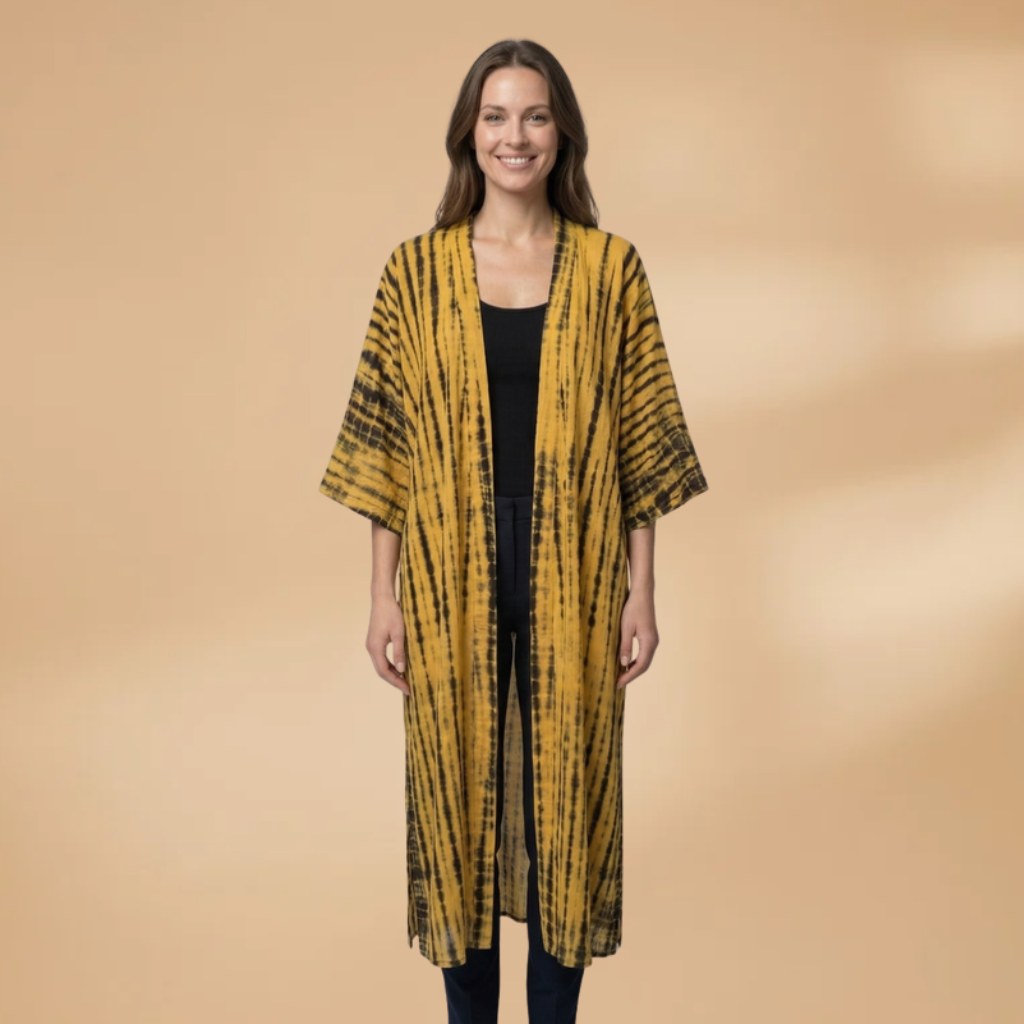 Beach Dress V-Neckline and Loose Skirt for Women