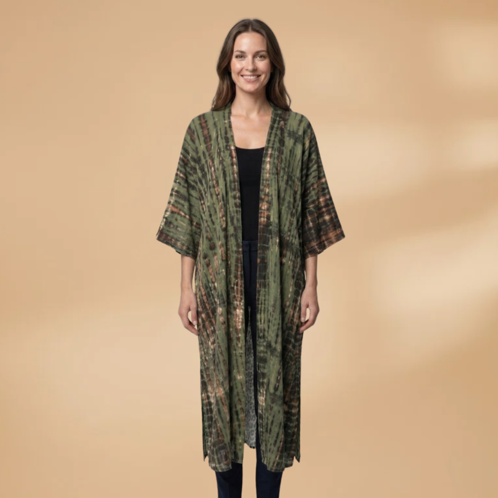 Beach Dress V-Neckline and Loose Skirt for Women