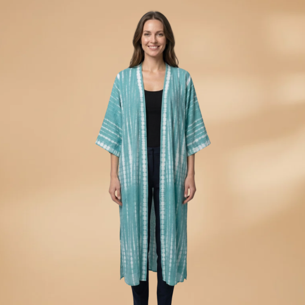 Beach Dress V-Neckline and Loose Skirt for Women