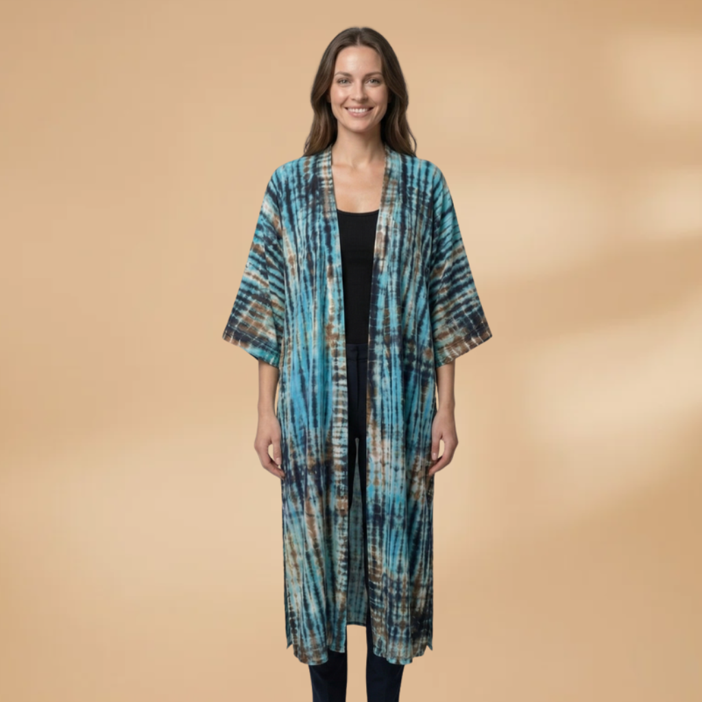 Beach Dress V-Neckline and Loose Skirt for Women
