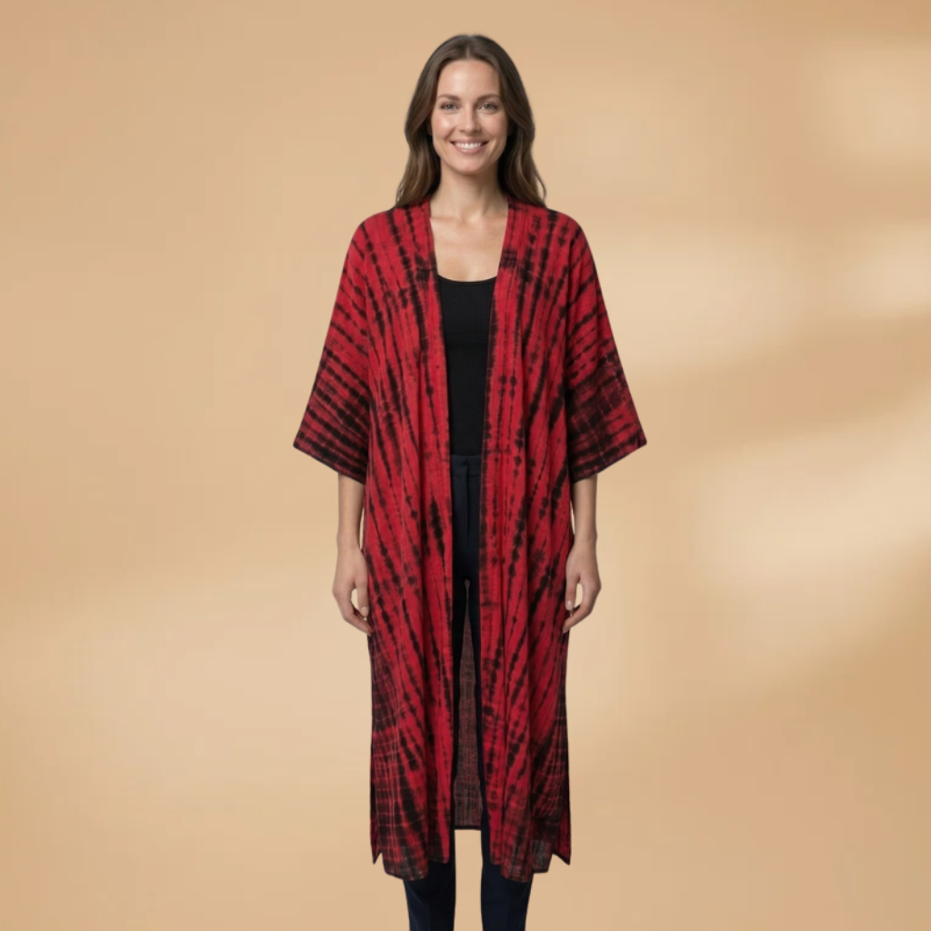 Beach Dress V-Neckline and Loose Skirt for Women