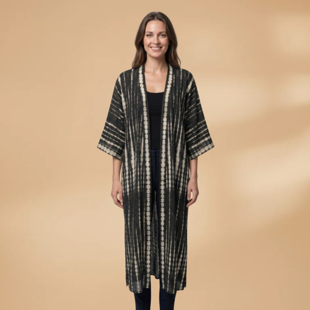 Beach Dress V-Neckline and Loose Skirt for Women