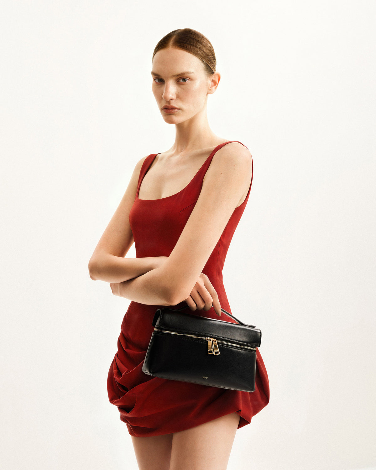 Optew Thea Top Handle Bag - Black