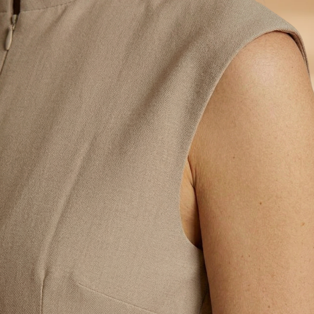 Jumpsuit Short Sleeves and Straight Legs for Women