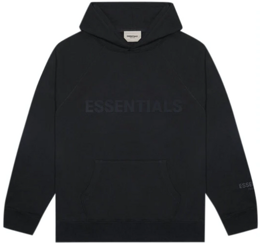 (SALE) Fear of God Essentials Hoodie SS21 - Black