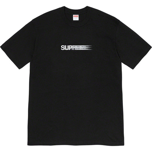 (SALE) Supreme Motion Logo Tee SS23 - Black