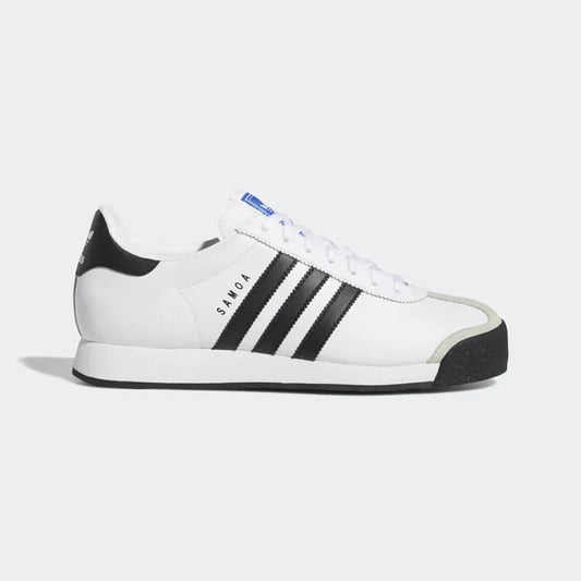 adidas Samoa Men's Leather Trainers White/Black 675033