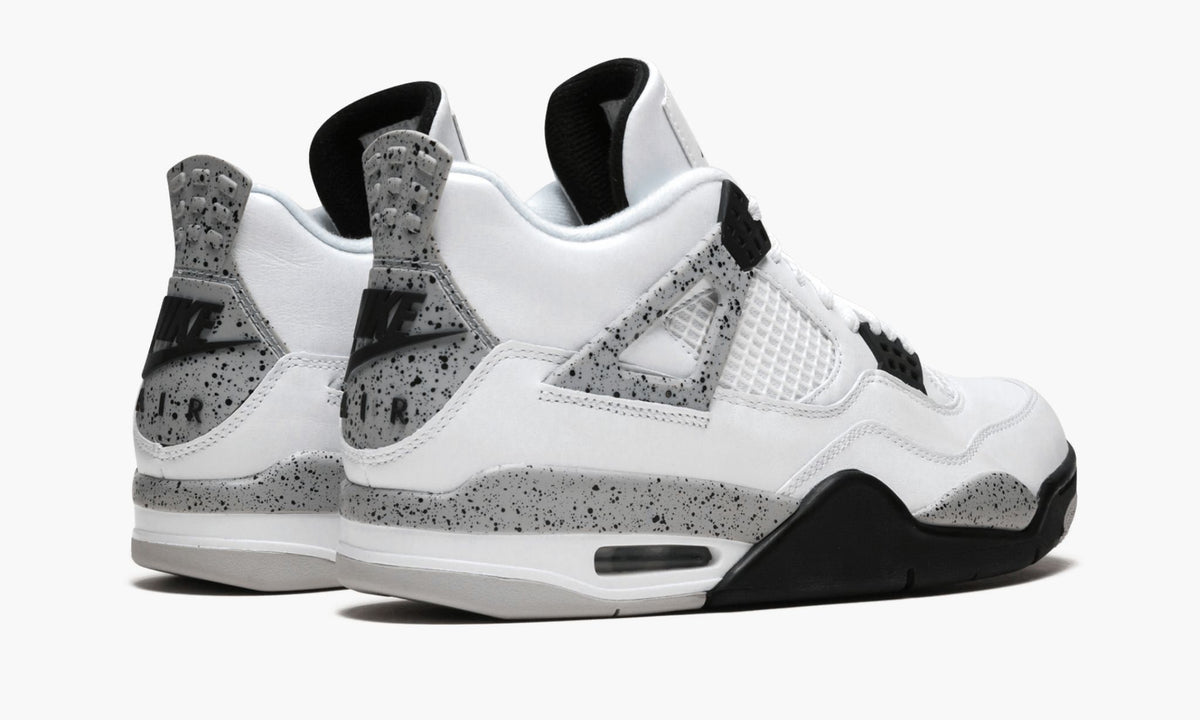 Air Jordan 4 Retro Golf White Cement Golf Shoes