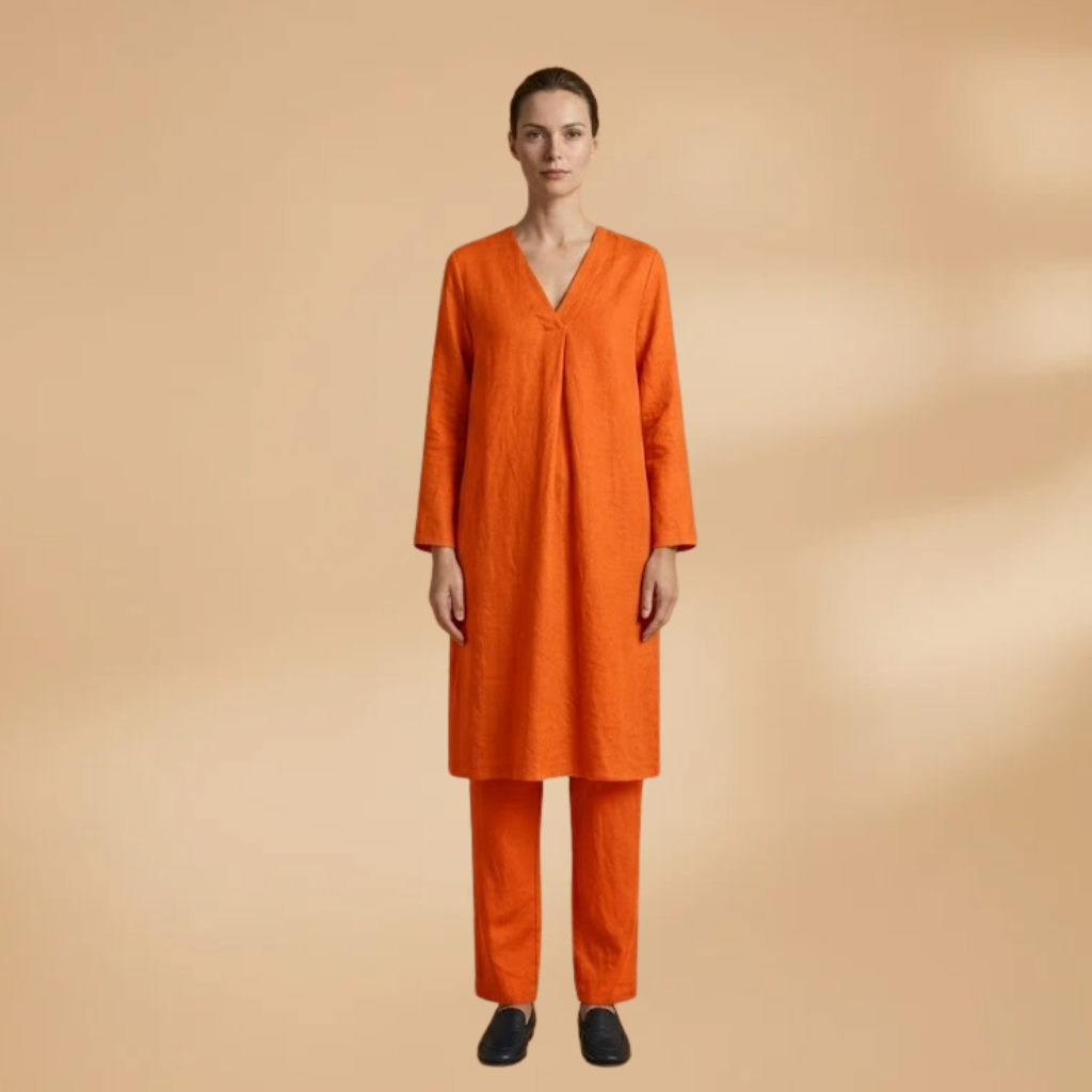 Stylish Set with Lightweight Fabric and Flattering Cut for Women