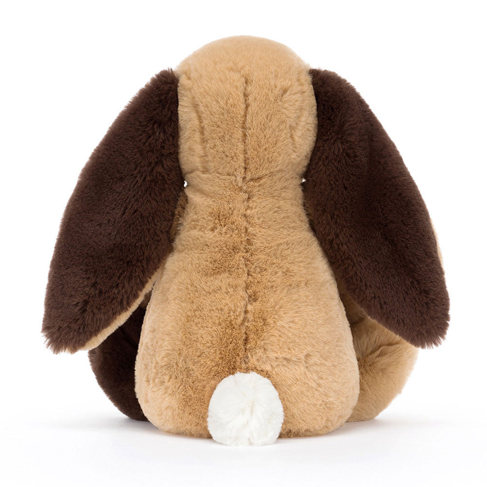 Bashful Bunny Patchwork Brown 31cm Plush Soft Toy