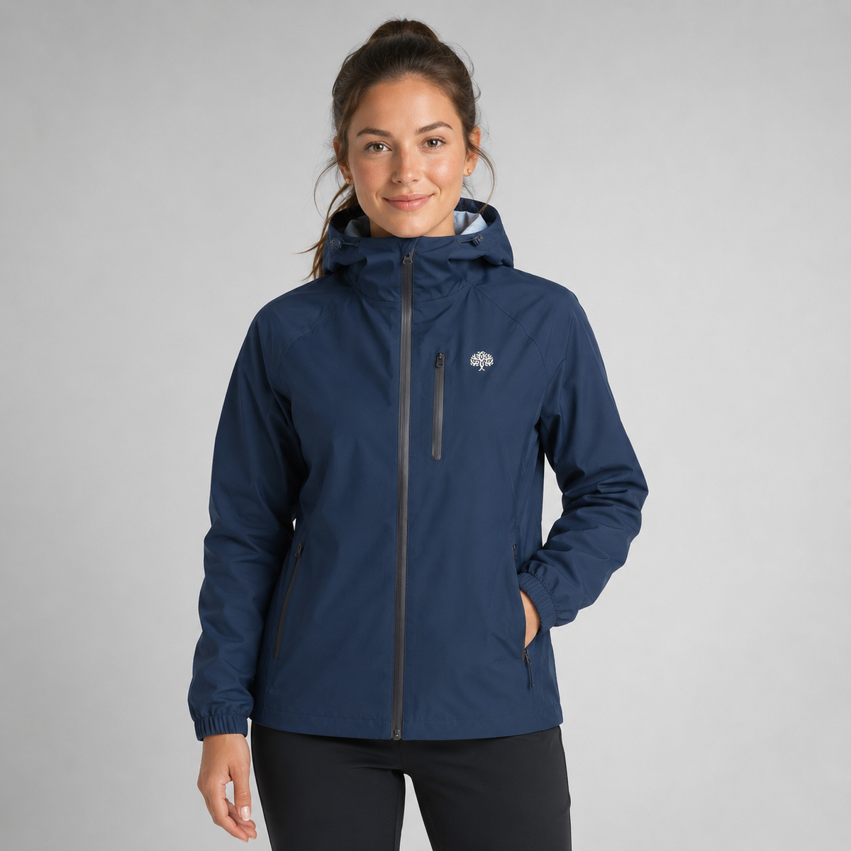 Optew Unisex Rain Jacket – Hooded Lightweight Shell