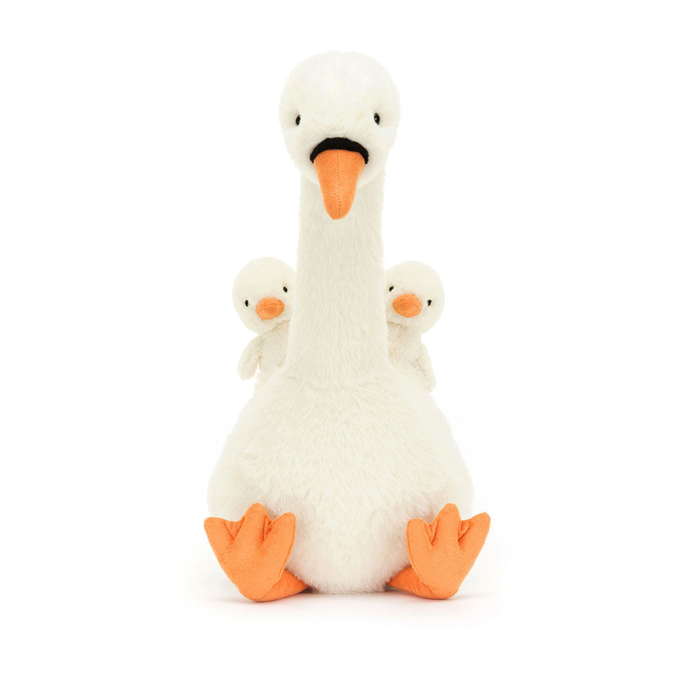 Featherful Swan 39cm Plush Soft Toy