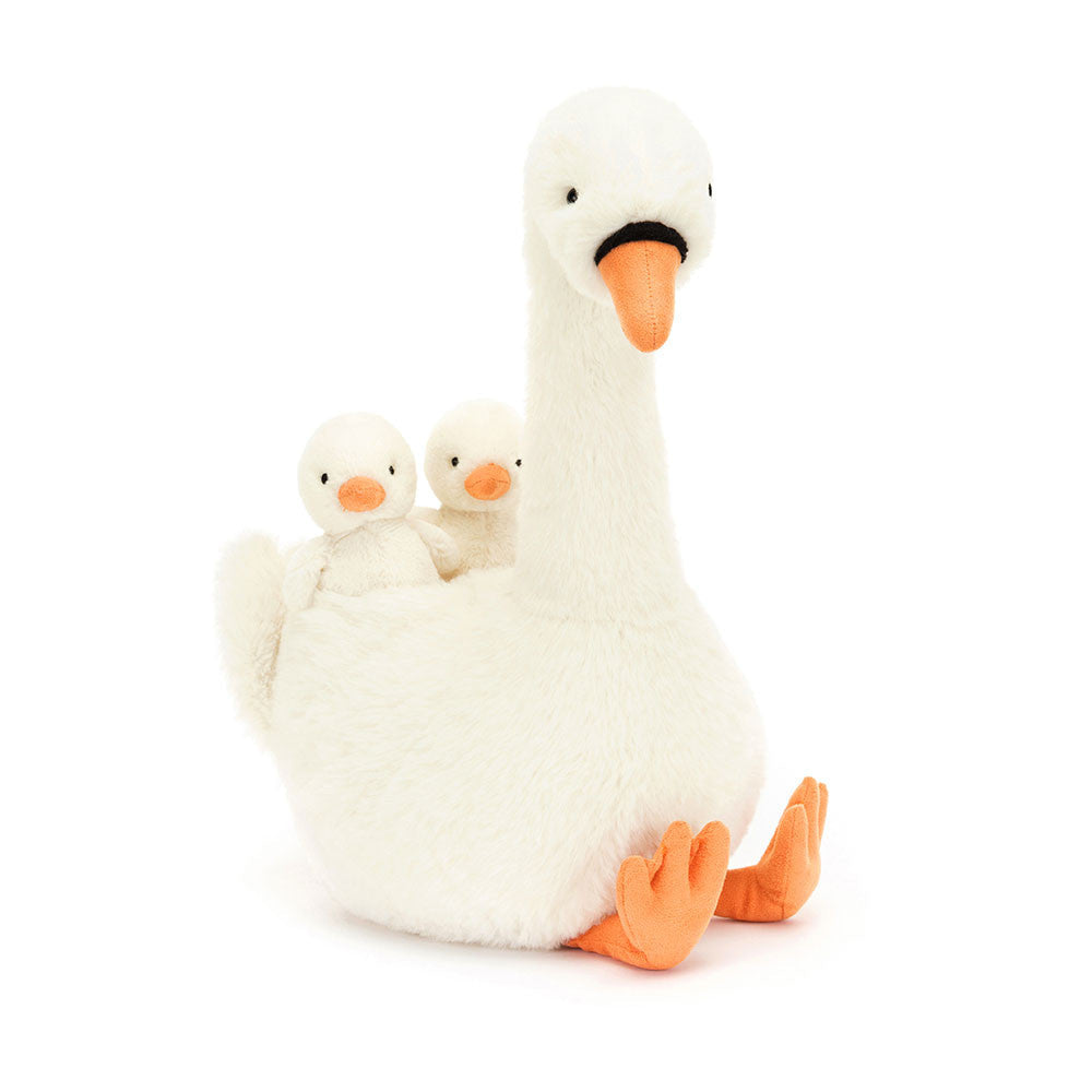 Featherful Swan 39cm Plush Soft Toy