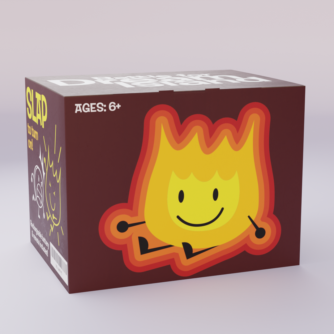 Firey Fire Lamp Children's Plush Soft Toys