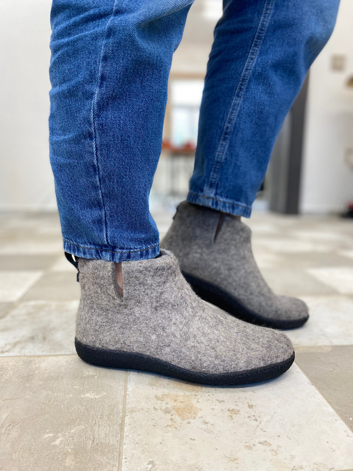 Women's Black WOOBOOTS Wool Boots