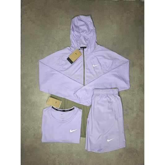 Nike Windrunner Miler Challenger Short Tri-Set - Hydrangea