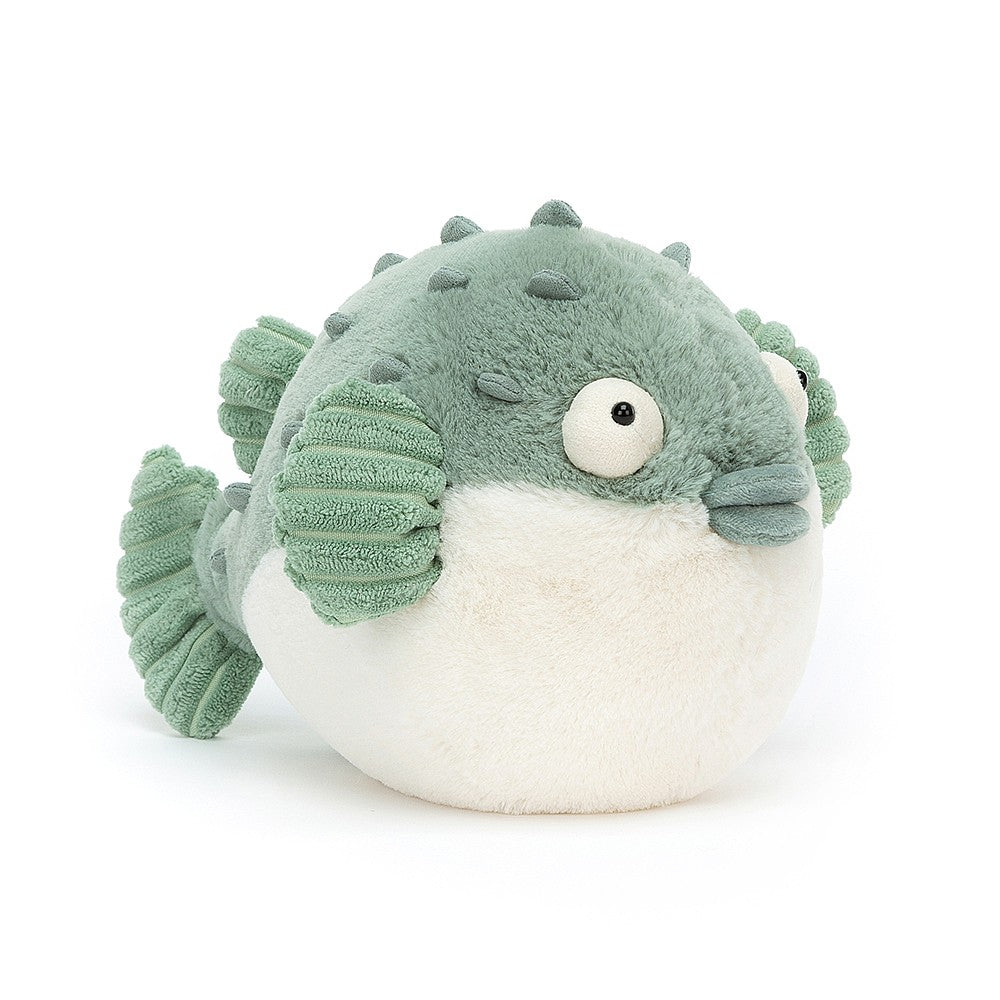Pacey Pufferfish 23cm Plush Soft Toy