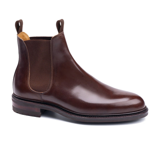 116080 - Brown Heritage Shell Cordovan Chelsea Boot - E (Ultraflex System)