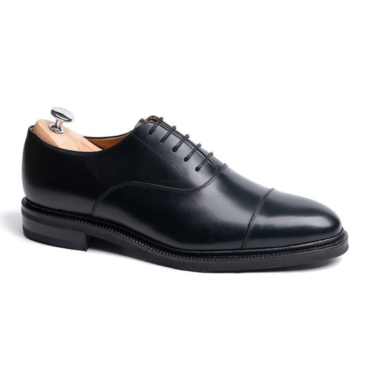 116660 - Black Calf Cap Toe Oxford - E (Ultraflex System)