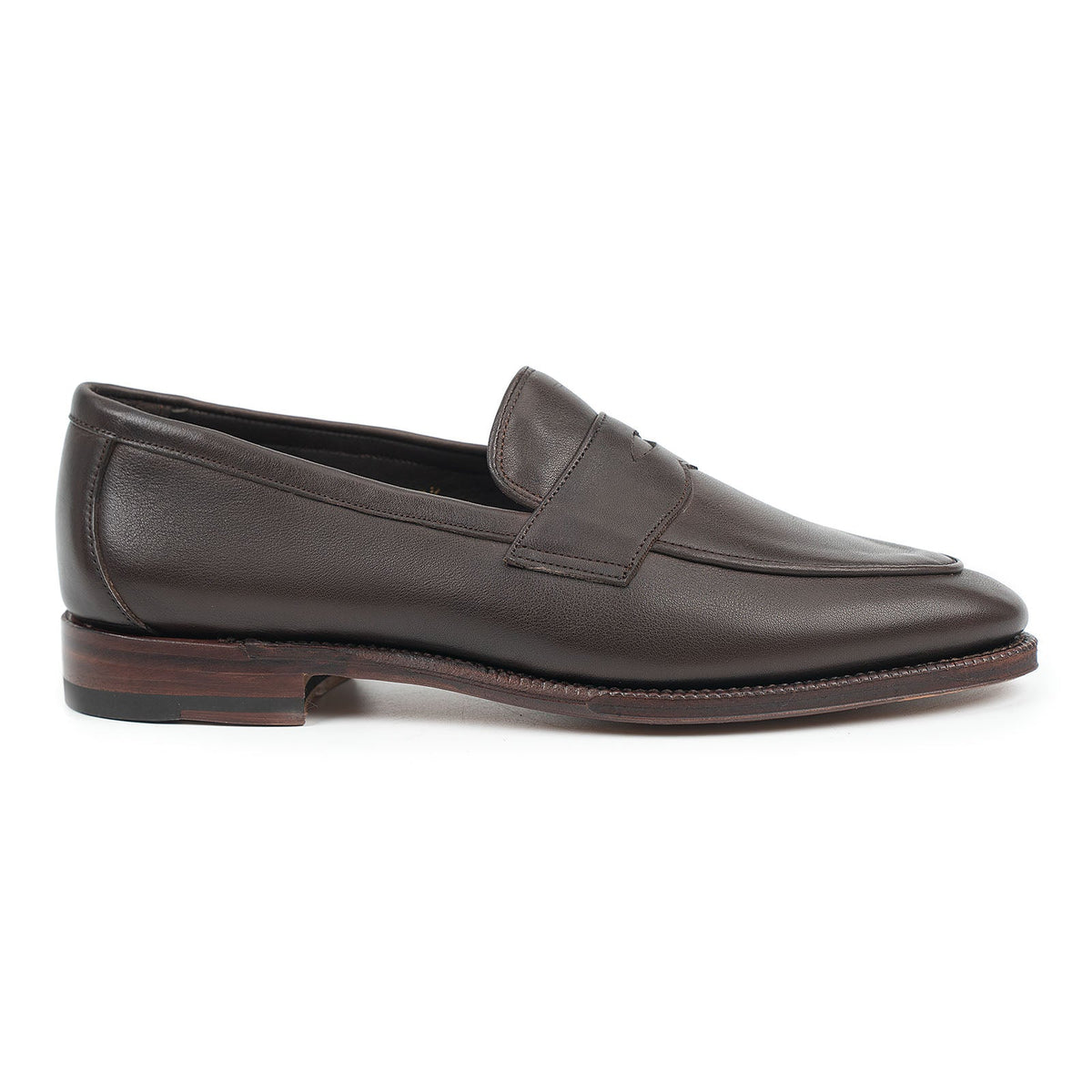 514270 - Brown Softcalf Penny Loafer - E