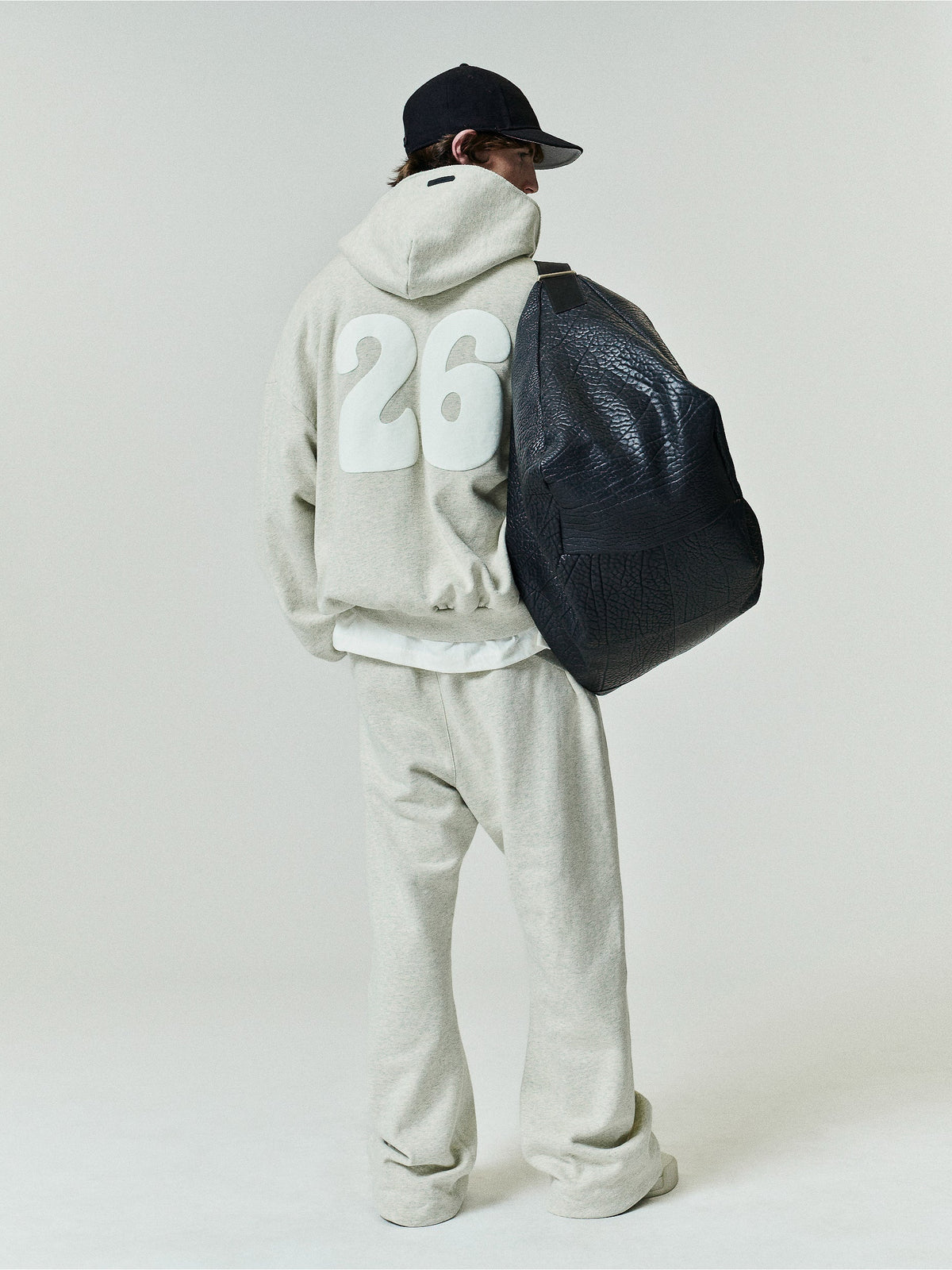 90s Cotton Fleece Zip-Up Hoodie