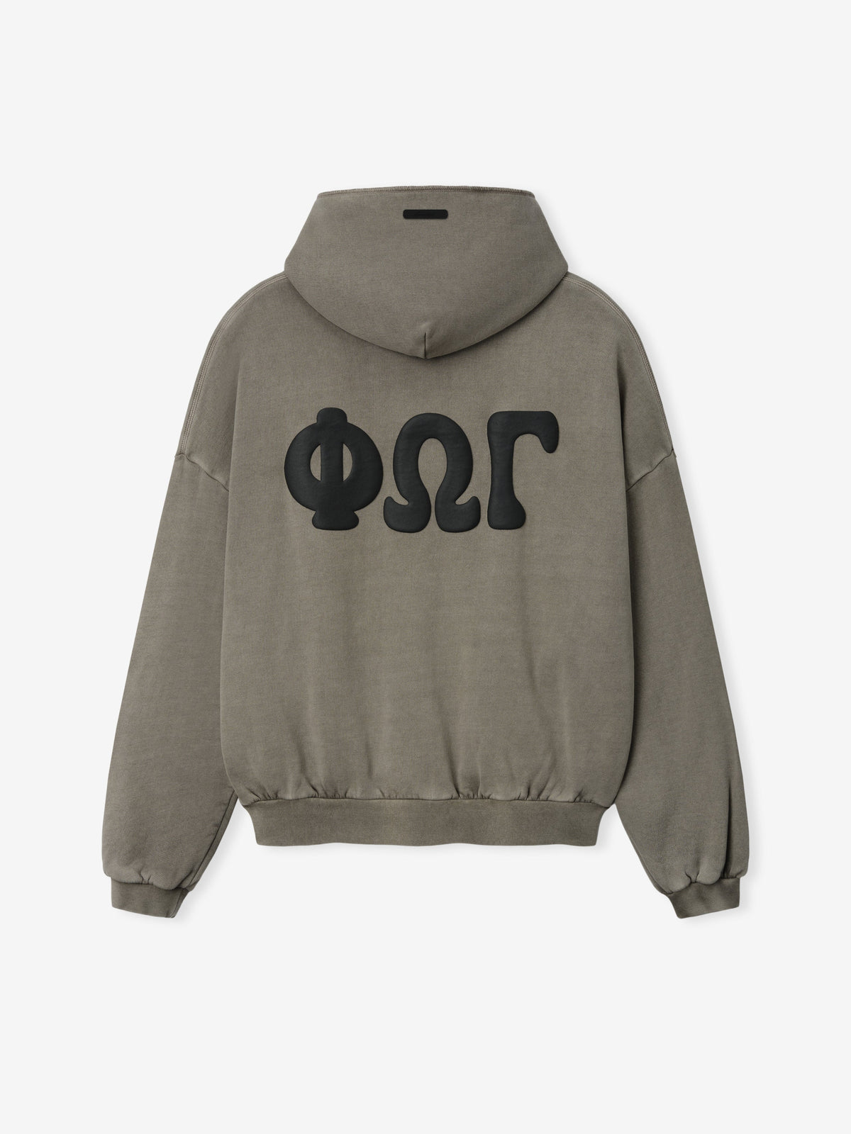 90s Cotton Fleece Zip-Up Hoodie