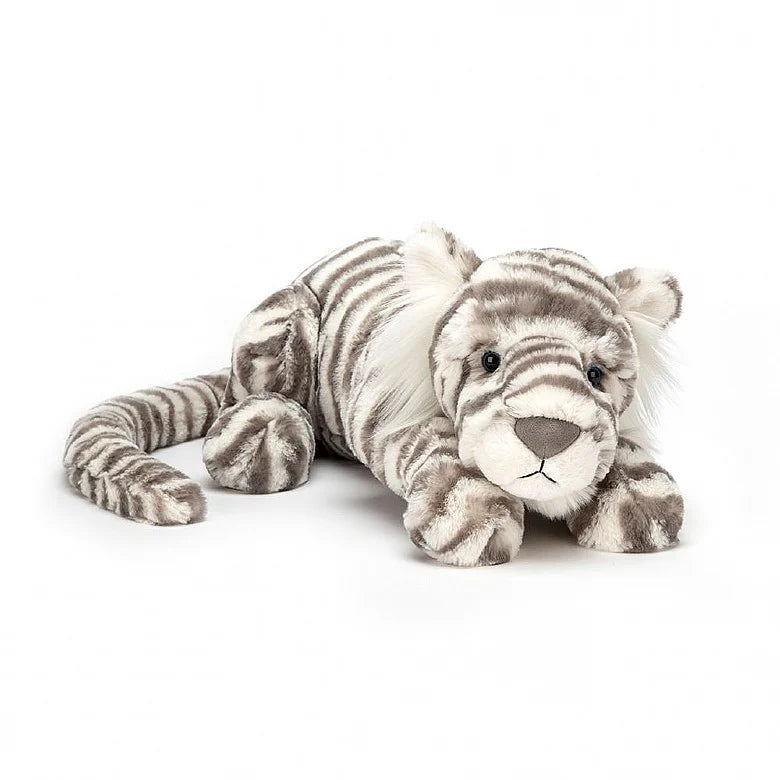 Sacha Snow Tiger Large 46cm Plush Soft Toy