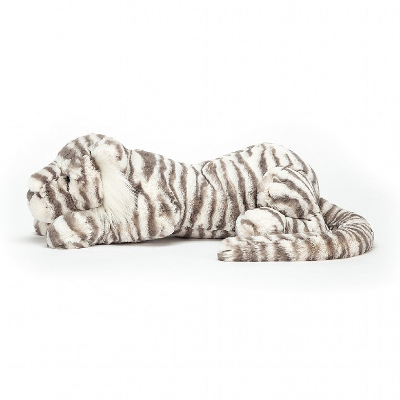 Sacha Snow Tiger Large 46cm Plush Soft Toy