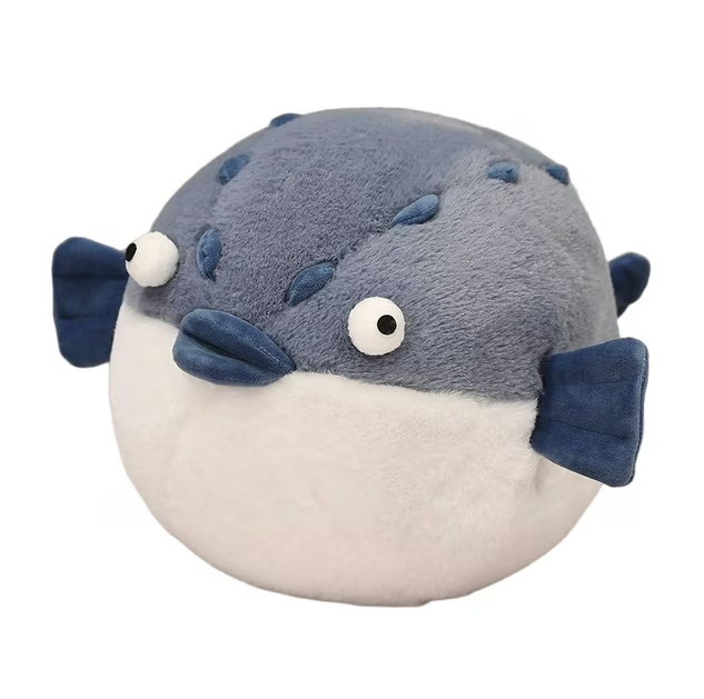 Pacey Pufferfish 23cm Plush Soft Toy