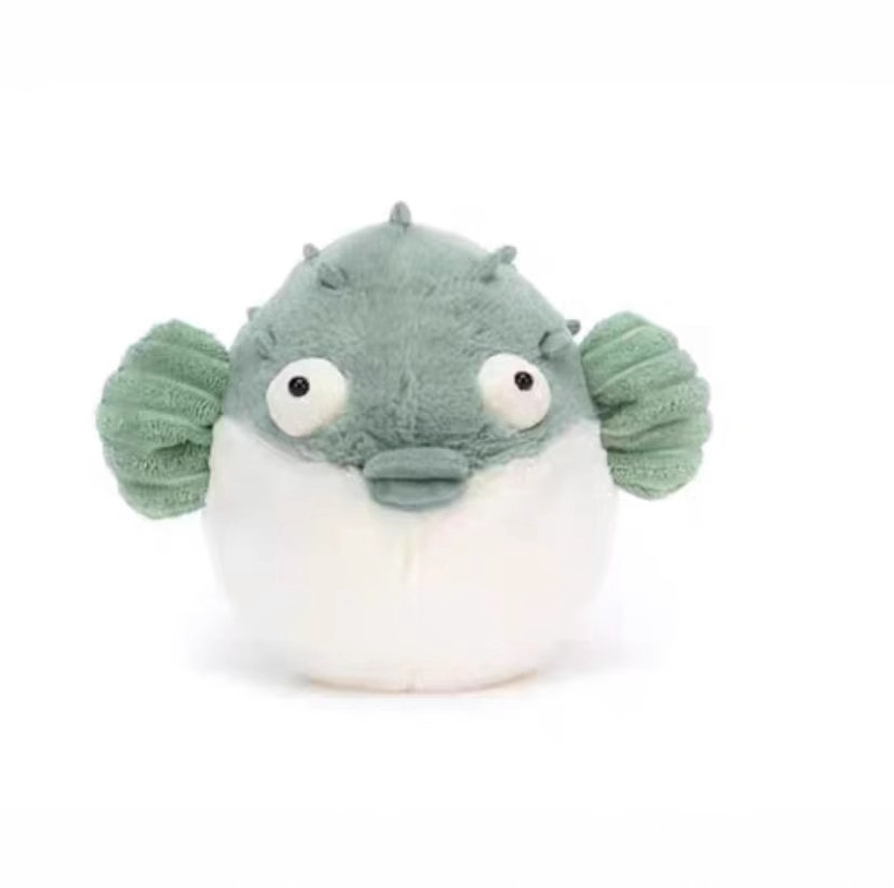 Pacey Pufferfish 23cm Plush Soft Toy