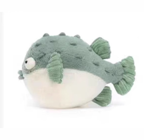 Pacey Pufferfish 23cm Plush Soft Toy