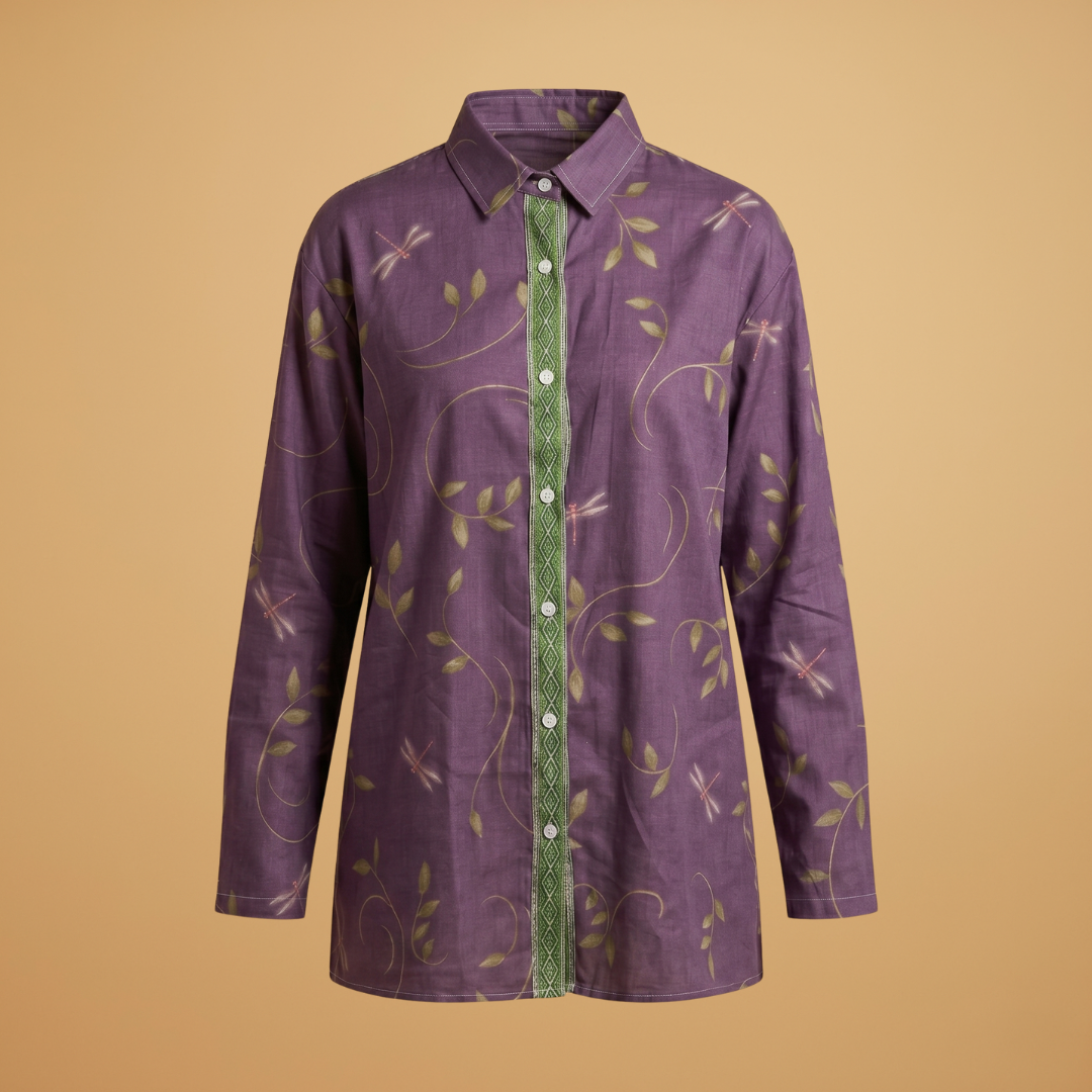 Blouse with Button Front for Everyday Wear for Women