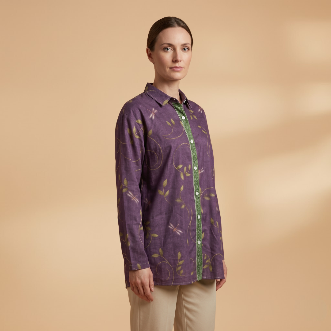 Blouse with Button Front for Everyday Wear for Women