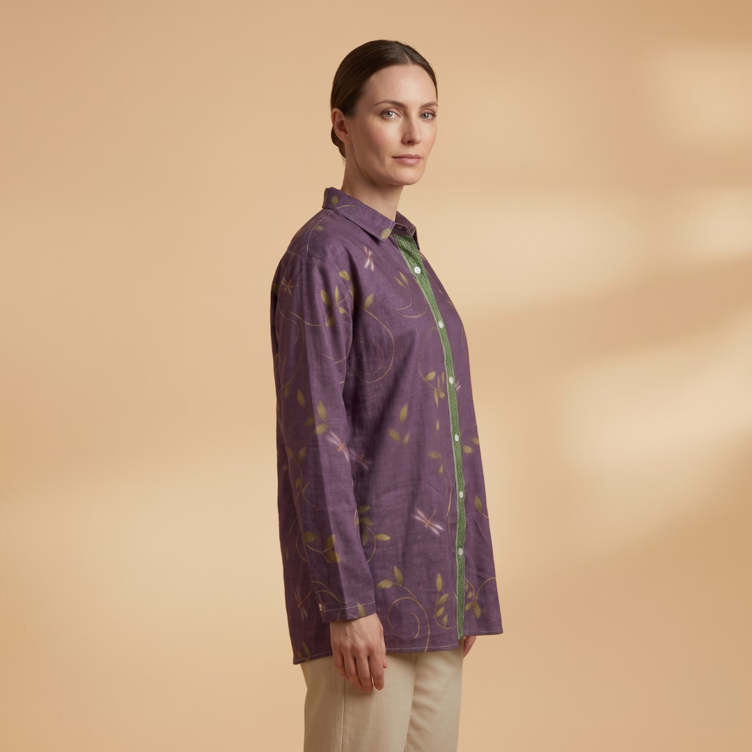 Blouse with Button Front for Everyday Wear for Women