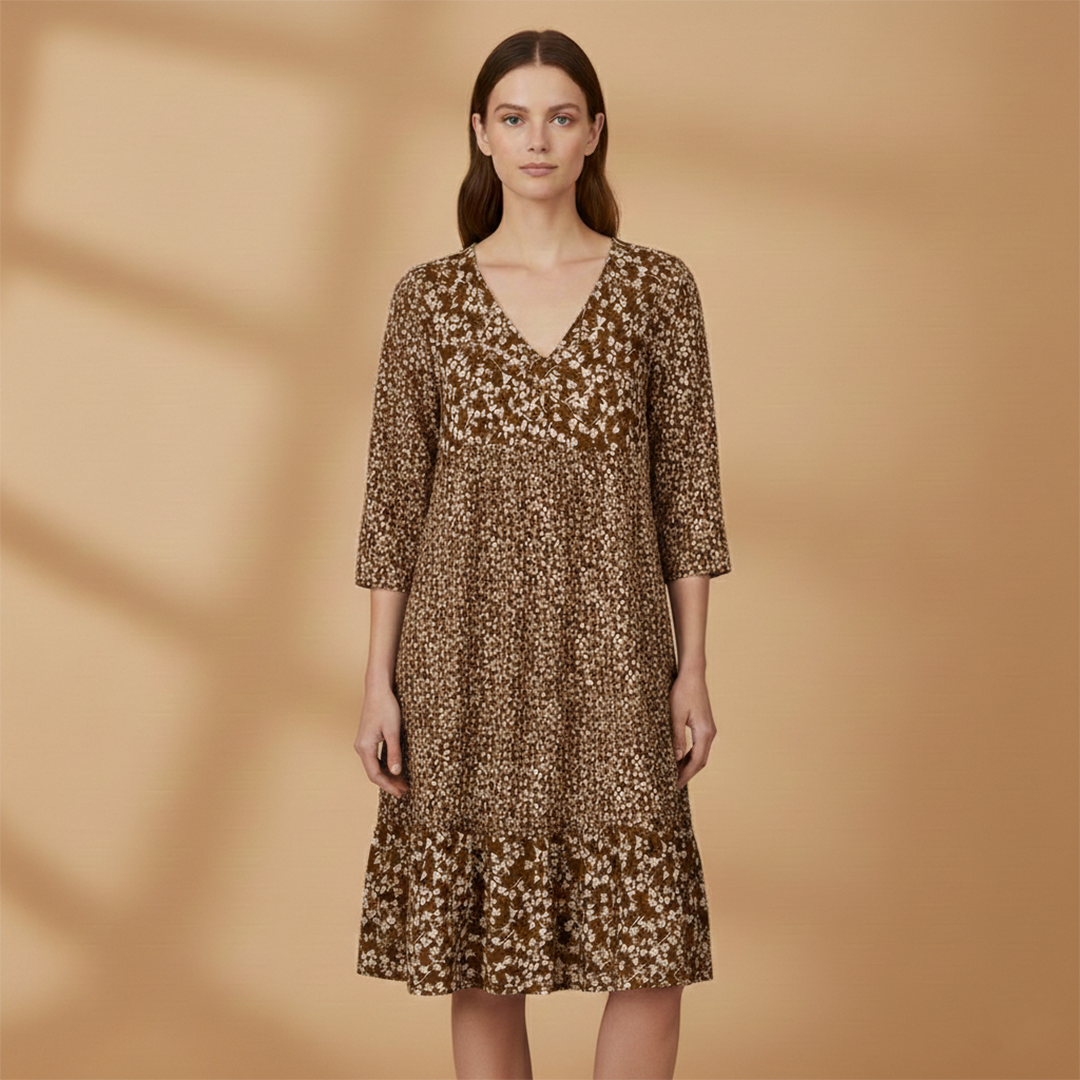 Day-to-Evening Dress Classic Silhouette for Women